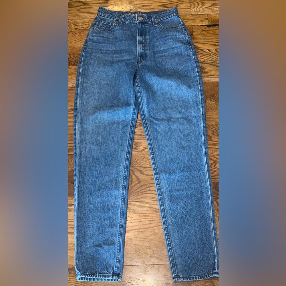 Mother. Snacks! High Waisted Twizzy Skimp in Delicous Memories Wash. size 27. - Picture 4 of 12